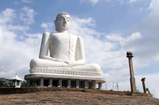 World’s tallest granite Samadhi Buddha statue